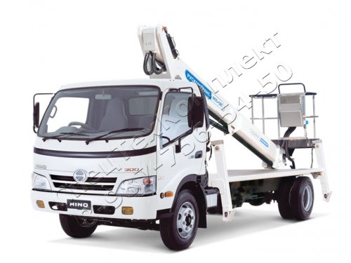Автовышка 18м на шасси HINO 343L